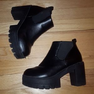 ASOS Chunky Grunge Platform Boots